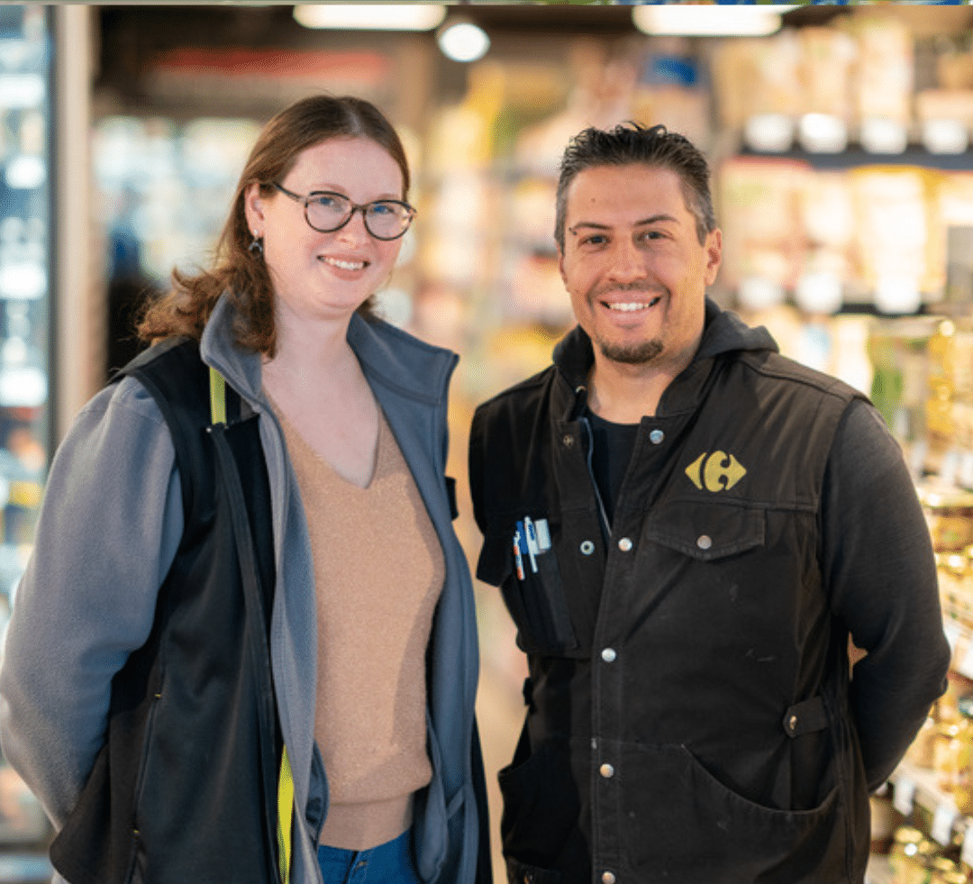 Couple de franchisés